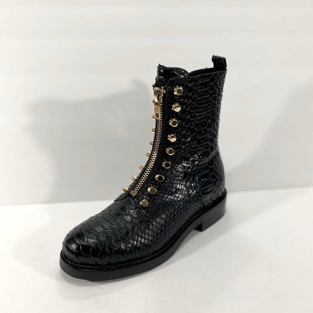 New Jeffrey Campbell Tonette Studded Zip Boot - Picture 8 of 15